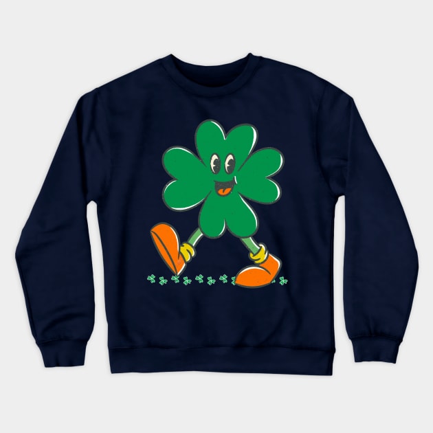 Clover Crewneck Sweatshirt by LibrosBOOKtique